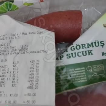 A101 Bozuk Sucuğu Almıyor, Bahane Üretiyor!