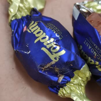 Elvan Gıda Fondante Karamel Çikolata Paketinde Hijyen Sorunu