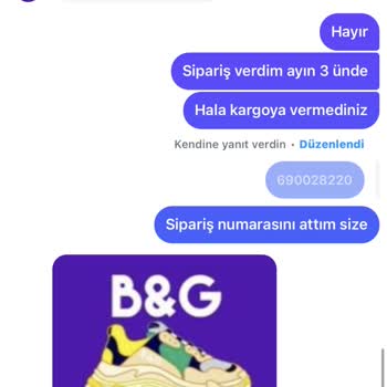 Siparişimin Gönderilmemesi Ve İletişim Eksikliği