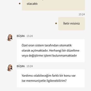 Canlı Destek Otomatik Cevap Sorunu