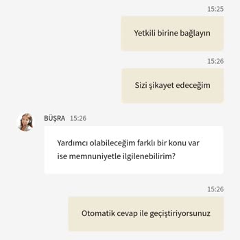 Canlı Destek Otomatik Cevap Sorunu