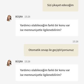 Canlı Destek Otomatik Cevap Sorunu