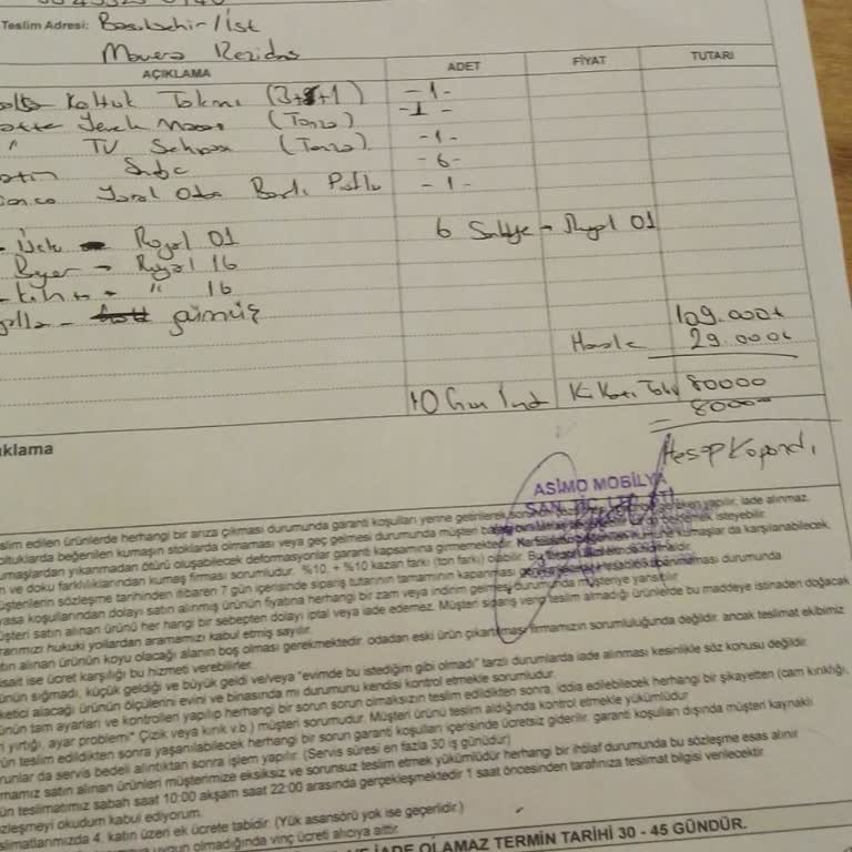 Düğün Öncesi Mobilya Teslimatında Büyük Sorun