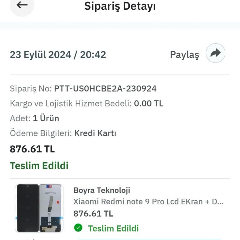 Epttavm Arızalı Ürün Ve Ulaşılamayan Satıcı Sorunu!
