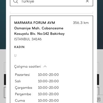 Mango Marmara Forum Şubesine Ulaşamama Sorunu