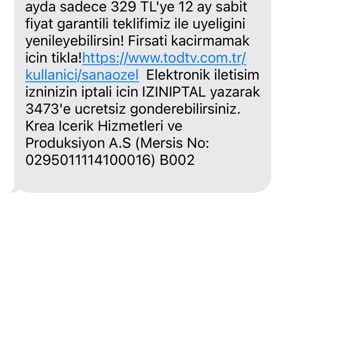 Digiturk'ün Yanıltıcı Mesajları Ve Müşteri Hizmetleri Sorunu