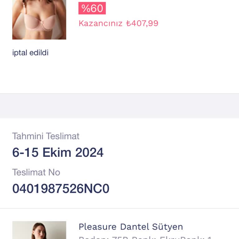 Sipariş İptali Ve Müşteri Hizmetleri Sorunu