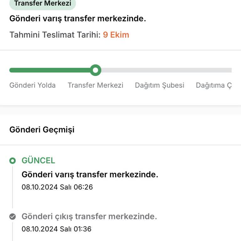 Aras Kargo İle Sürekli Yaşanan Teslimat Gecikmesi
