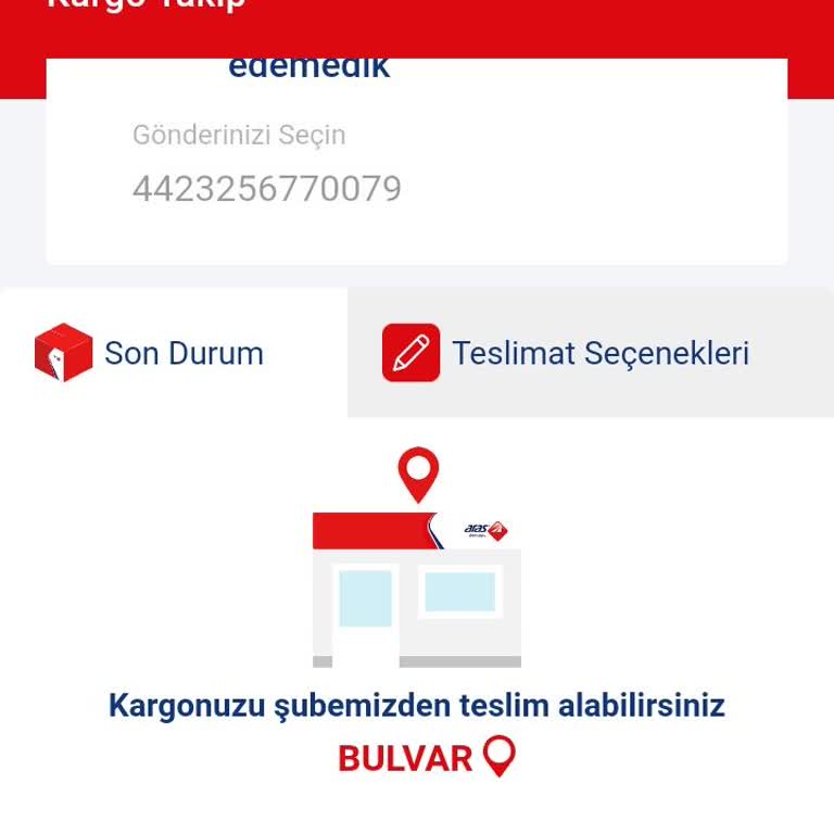 Yanlış Adres Gerekçesiyle Şubeden Teslim Alınan Kargo