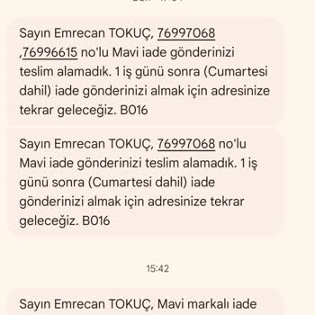 İade Sürecinde Yaşanan Sorunlar Ve İletişim Eksiklikleri