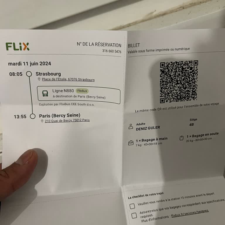 FlixBus: Меня оставили и потеряли вещи на маршруте Страсбург-Париж