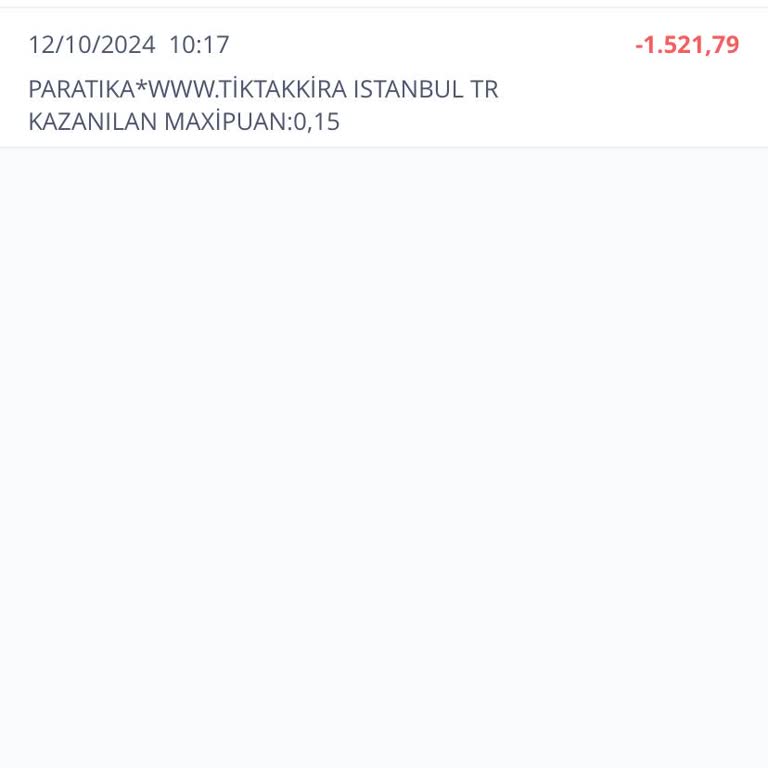 Kartımdan Habersiz Çekilen Ücret