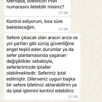 Kamil Koç'un Ani Sefer İptali İle Yaşanan Mağduriyet