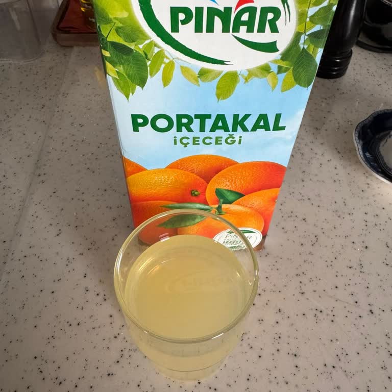 Pınar Portakal Suyu Beklenmedik Tat Ve Hayal Kırıklığı