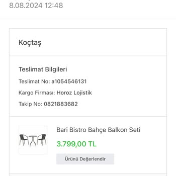 Eksik Parça Nedeniyle Çözülemeyen Sandalye Sorunu