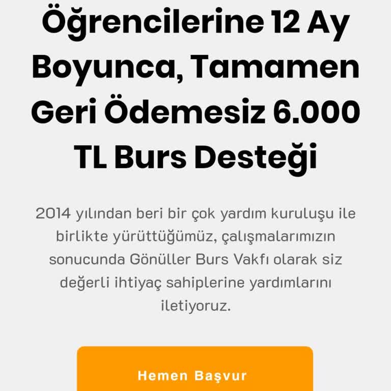 Petek Bursu'nun Şüpheli Başvuru Süreci