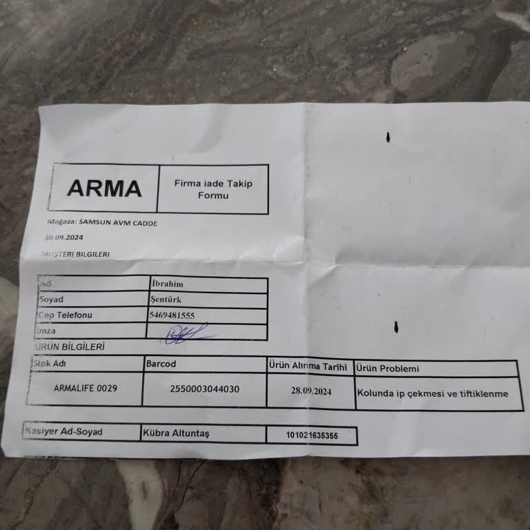 Gömlek Tiftiklenmesi Ve Mağaza İlgisizliği