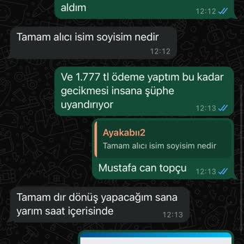 Instagram'dan Aldığım Ayakkabılar Hakkında İletişim Sorunu