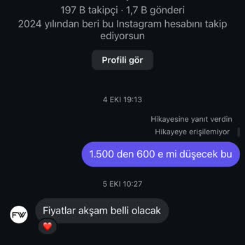 Instagram'dan Aldığım Ayakkabılar Hakkında İletişim Sorunu