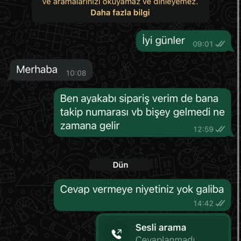 Instagram'dan Aldığım Ayakkabılar Hakkında İletişim Sorunu