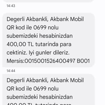Akbank Hesabımdan Habersiz Para Çekilmesi