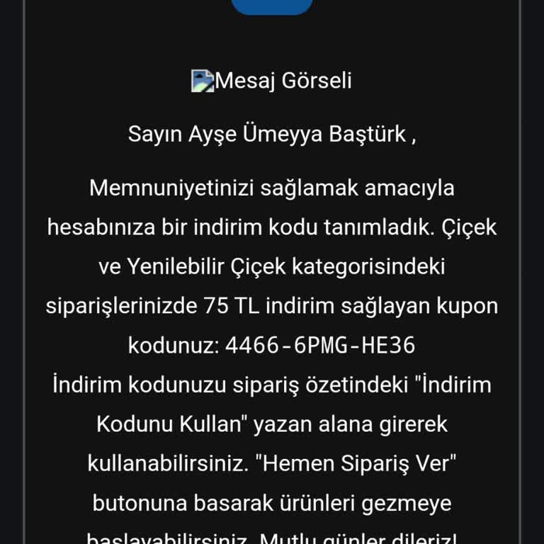 Yanıltıcı Çiçek Siparişi: Starliçe Hayal Kırıklığı