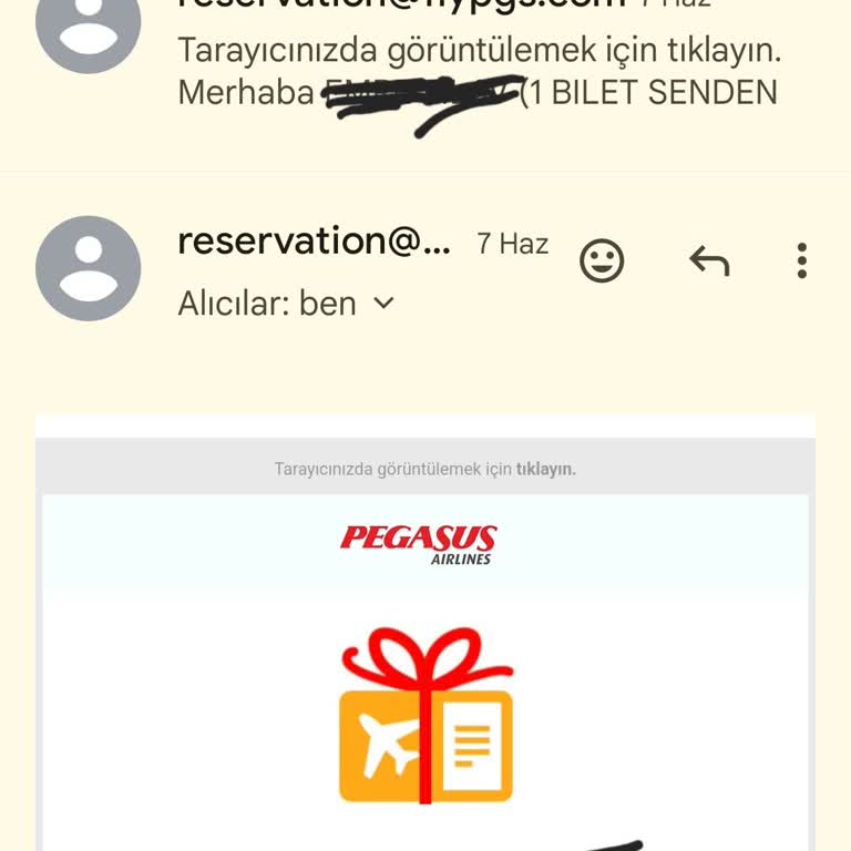 Pegasus'un Hediye Bilet Vaadi Yerine Getirilmiyor