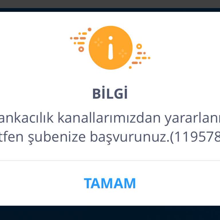 İş Bankası Mobil Ve İnternet Bankacılığı Erişim Sorunu