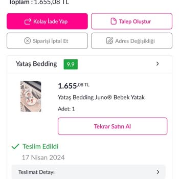 Yataş Juno Yatakta Erken Çökme Sorunu