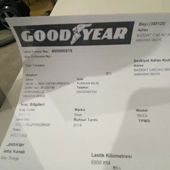 Araç Lastiklerinde Güvenilirlik Sorunları