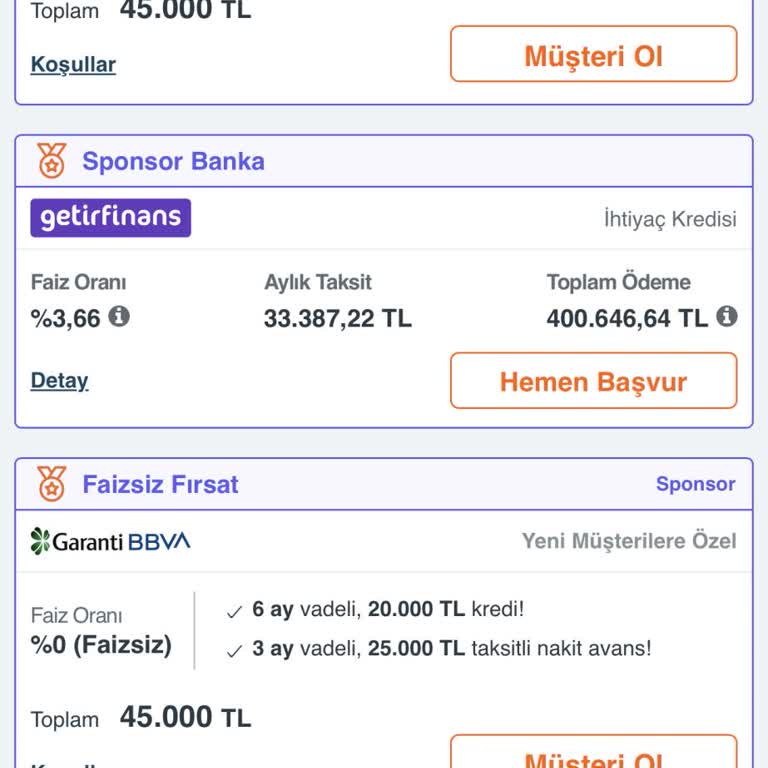 Getir Finans'ın Kredi Faiz Oranlarındaki Yanıltıcı Uygulamalar