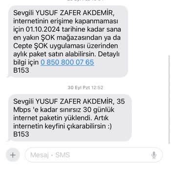 Abonelik Ücreti Ve Hizmet Kesintisi Sorunu