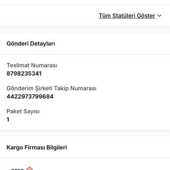 Aras Kargo Teslimat Sorunları