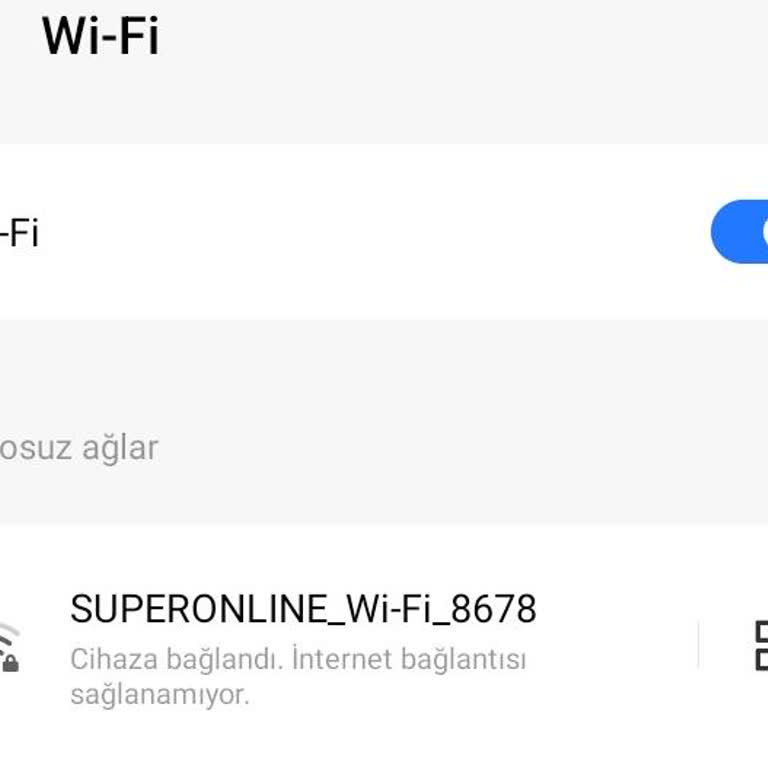 Tecno Mobile Yeni Telefonum Wi-Fi'ye Bağlanıyor Ama İnternet Yok