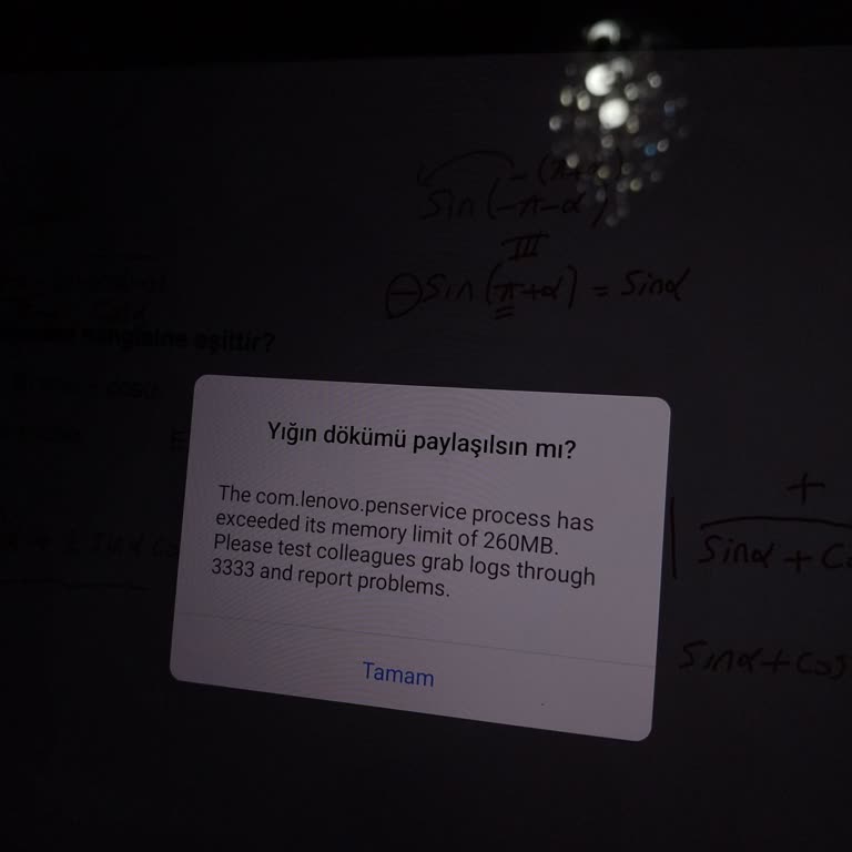 Lenovo Tablet Kalem Sorunu Ve Sürekli Hatalar