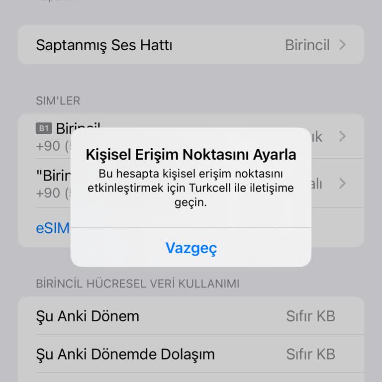 Turkcell Hata Çözümü İçin Yardım Bekliyorum