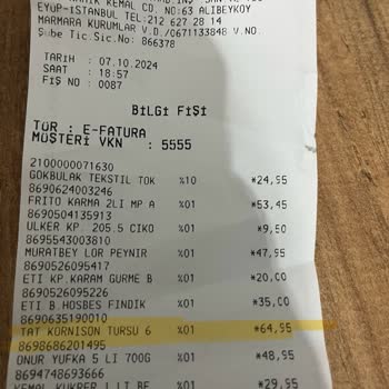 Tat Marka Turşuda Kurt Şoku