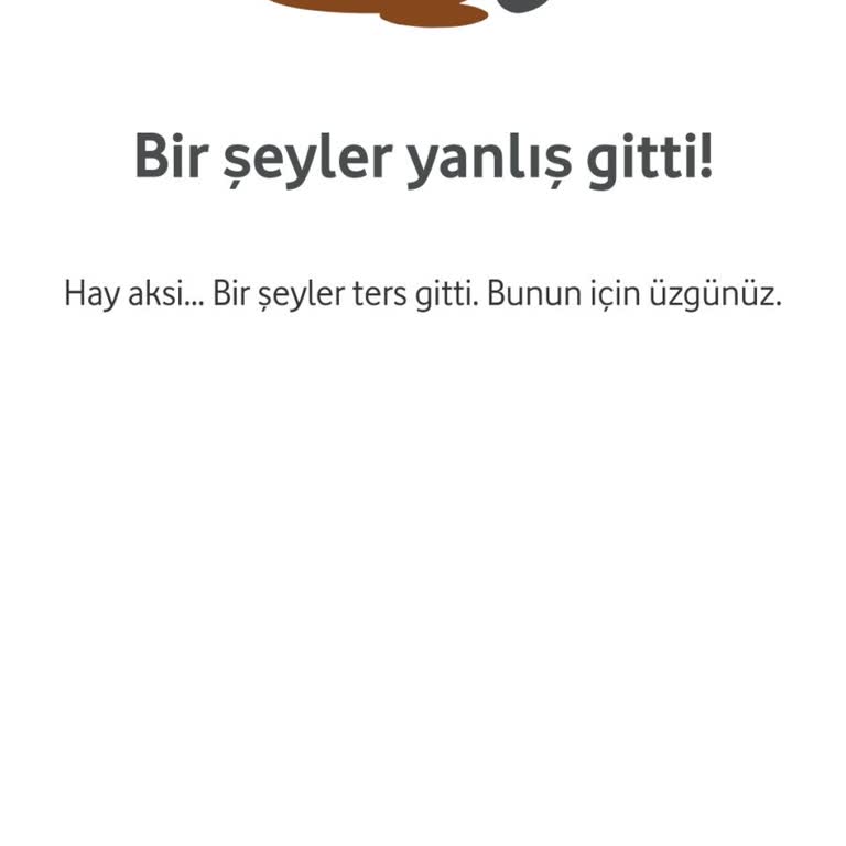 Vodafone Haftalık Çark Sorunu: Sürekli Hata Mesajı