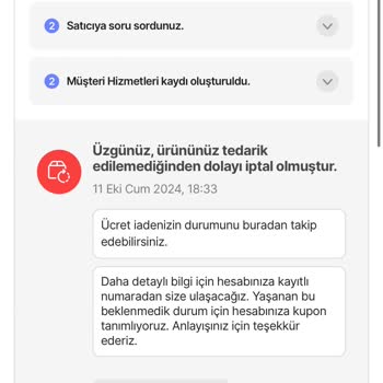 Hepsiburada Sağ Outdoor Şikayeti