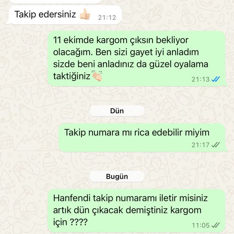 Geciken Sipariş Ve Saygısız İletişim