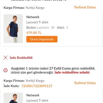 İade Sürecinde Yaşanan Sorunlar Ve Üyelik İptali