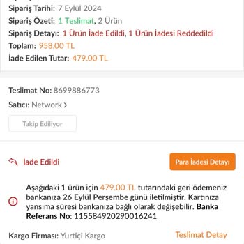 İade Sürecinde Yaşanan Sorunlar Ve Üyelik İptali