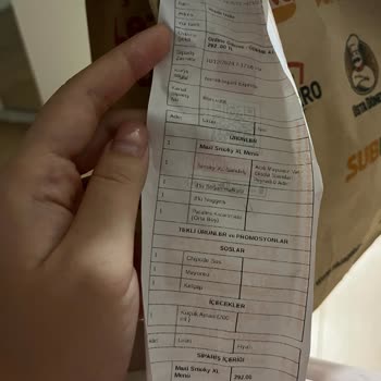 Popeyes'tan Eksik Ve Küçük Boyutlu Menü Şikayeti
