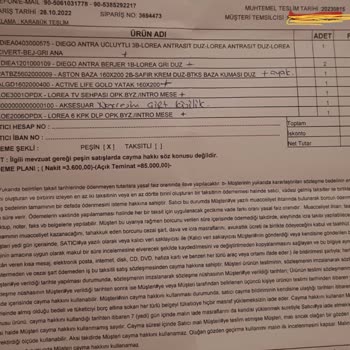 Diego Koltuk Takımında Hızlı Renk Solması Ve Müşteri Hizmetleri Sorunu