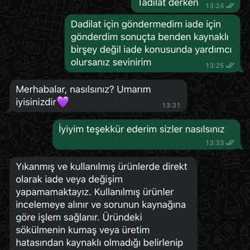 Keten Gömlek Yıkama Bahanesiyle İade Reddedildi