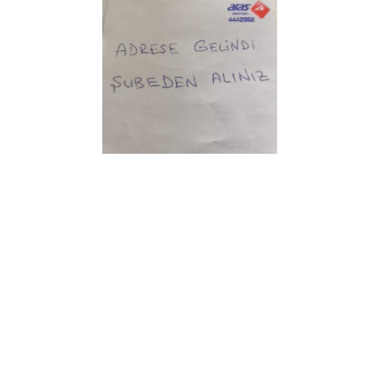Aras Kargo İle Teslimat Sorunu Ve Müşteri Hizmetleri Yetersizliği