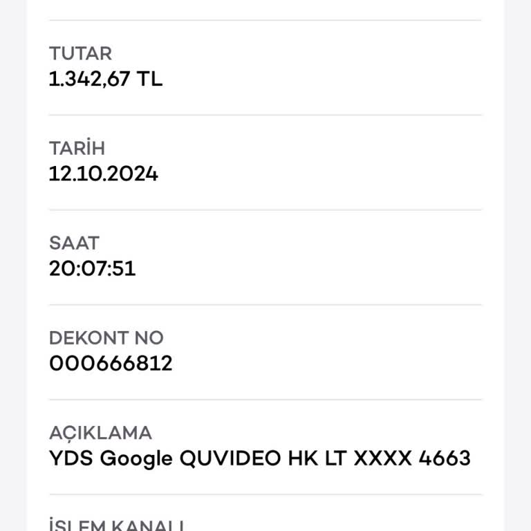 Haberim Olmadan Yapılan YDS Google Çekimi