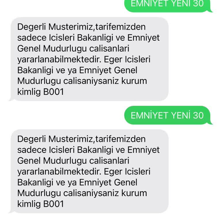 Emniyet Personeli Paket Yenileme Sorunu