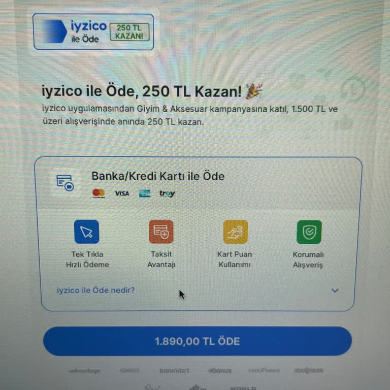 İyzico Yanıltıcı Kampanya İle Müşteri Mağduriyeti