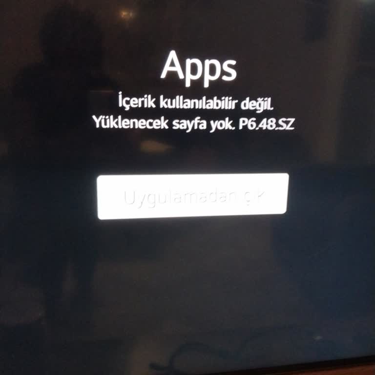 Sunny TV Uygulama Hatası Ve Güncelleme Sorunu